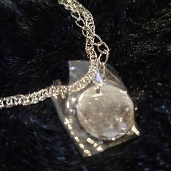 Ciga Design sterling silver globe pendant on 26" chain - Picture 5 of 6